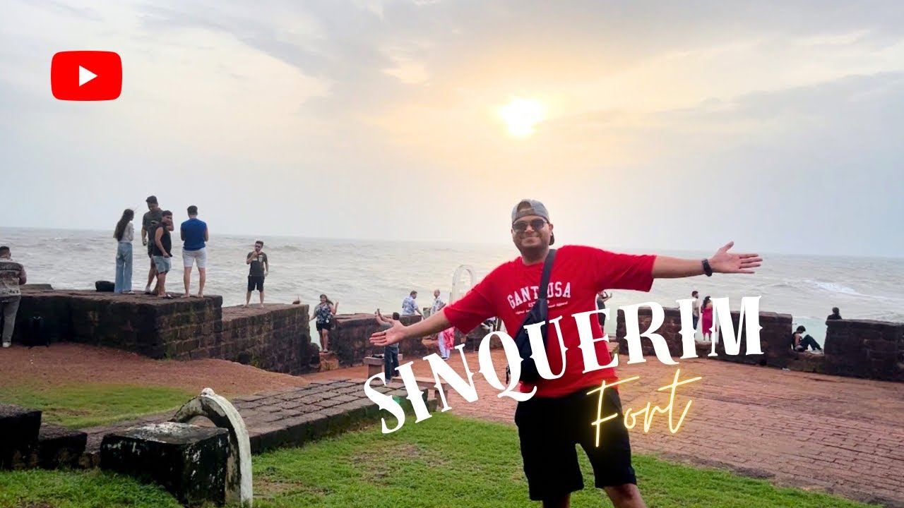 WELCOME TO MY 4TH VLOG OF GOA || PART 2|| SINQUERIM FORT || AGUADA FORT || #sinquerimbeach #goa