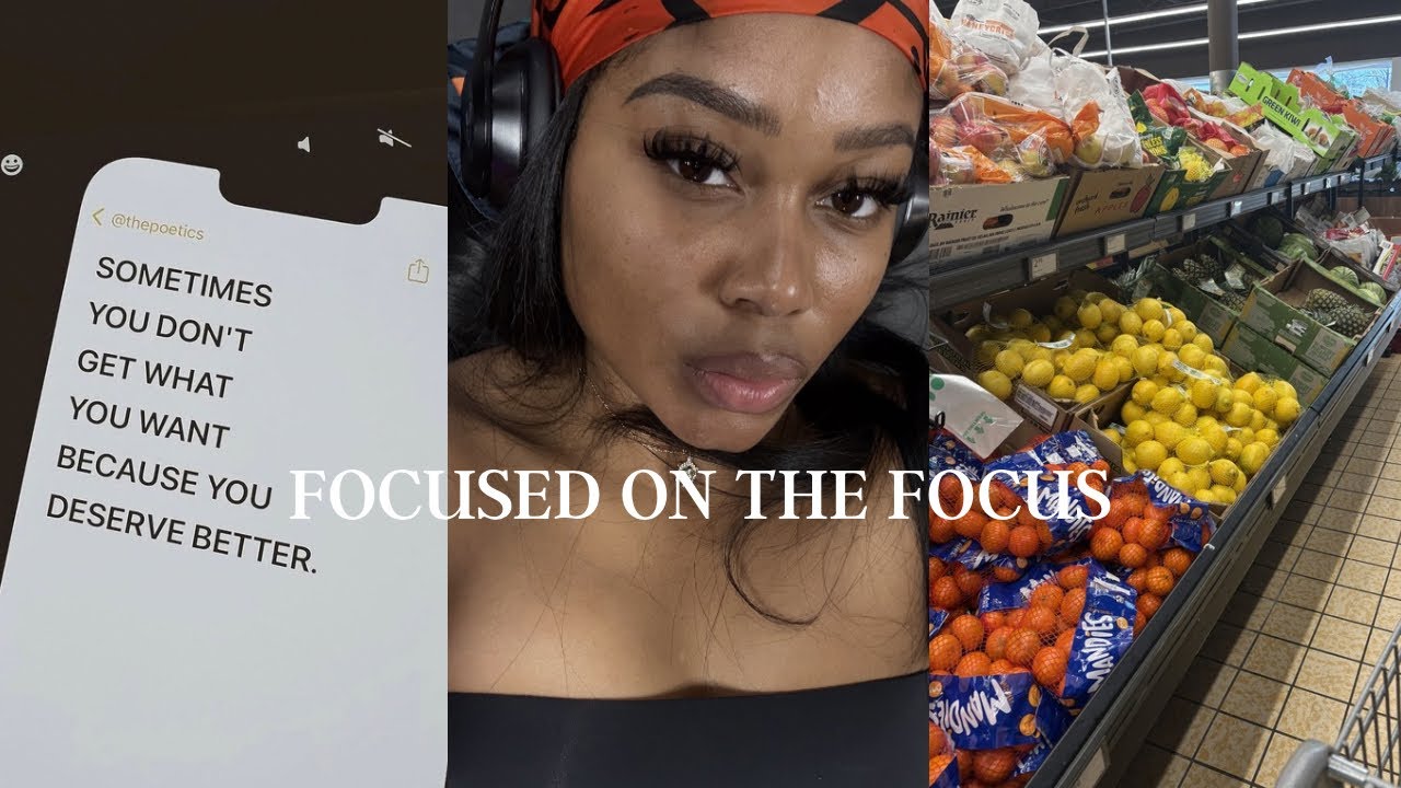 Weekly vlog | Singleness = Gods favorite + Upper body pump + Healthy grocery haul + breakthrough 