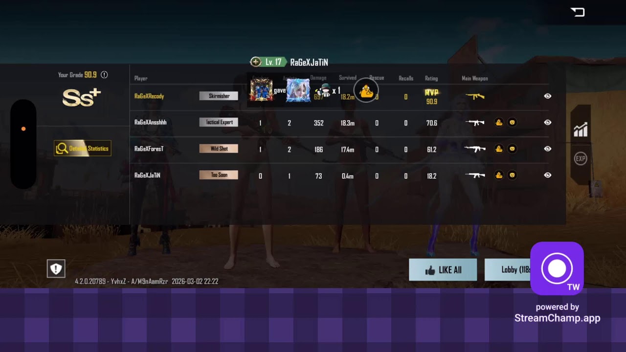 playing bgmi scrims in iphone 17. RaGeXRecody