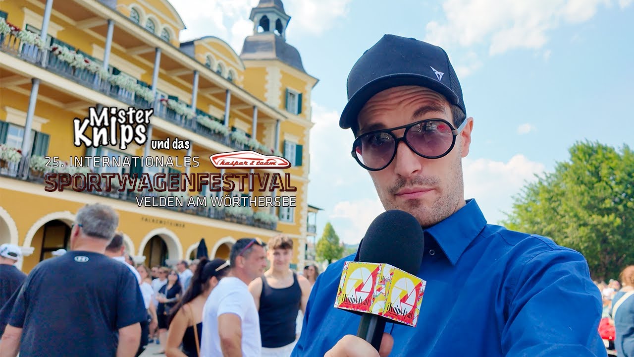 Mister Knips und das 25. Sportwagen Festival in Velden 👌