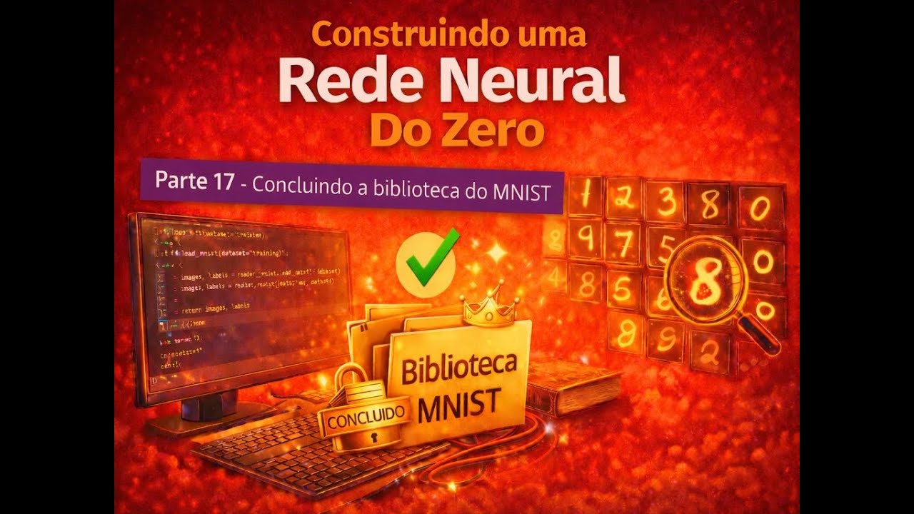 Construindo um rede neural do zero Parte 17 - Concluindo o a biblioteca do MNIST