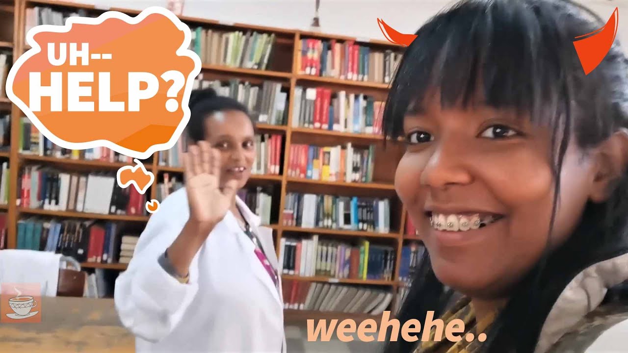 Harassing Librarians in my University &Xi; Addis Vlogs