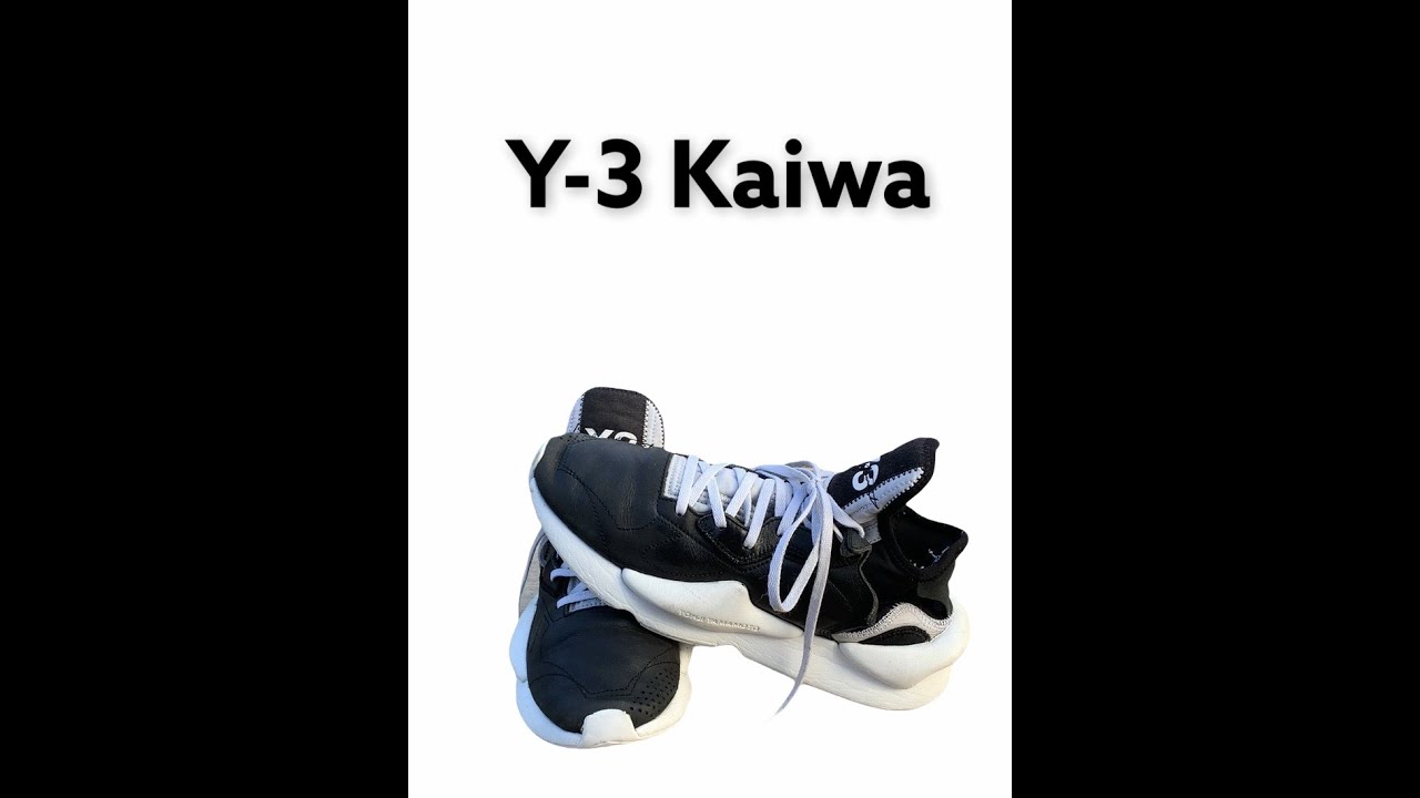 #kaiwa#y-3#yohjiyamamoto Y-3 Kaiwa Black White