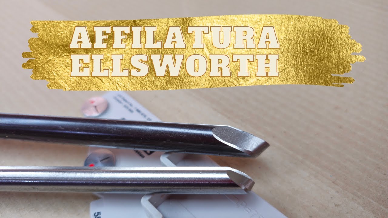 Affilatura sgorbia Ellsworth, a cosa serve ,come si utilizza e come si realizza.