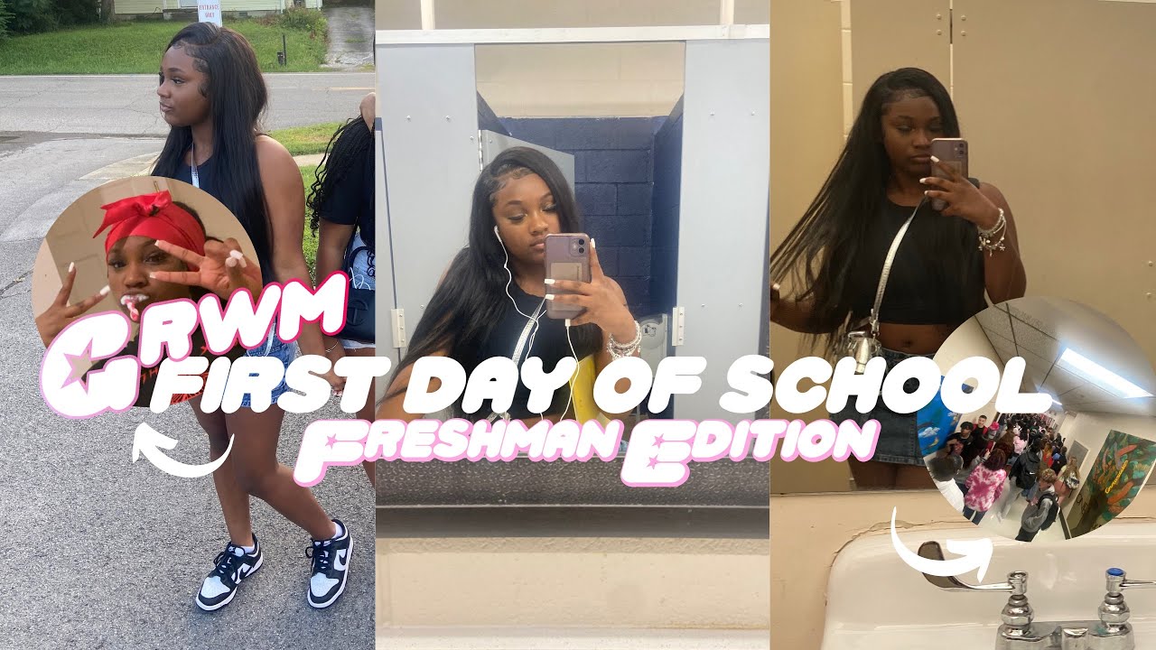 GRWM First Day Of School | *freshman edition * | Half day
