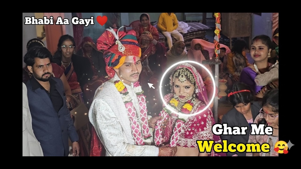 Bhabhi ghar agai 😍 | wedding vlog |