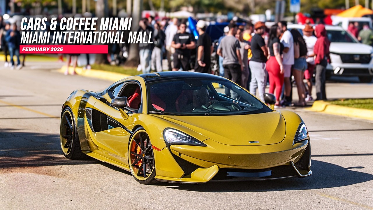 Cars & Coffee Miami Walkaround/BTS  |  Feb. 2026