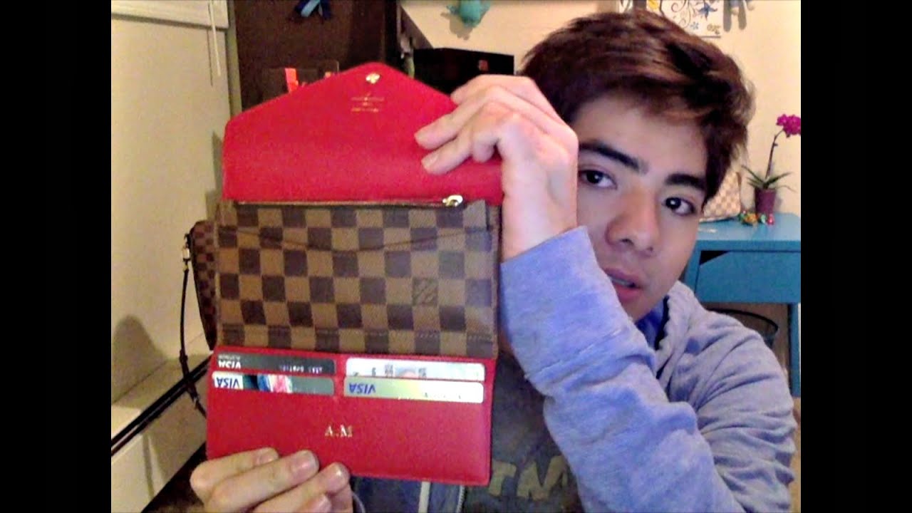 Louis Vuitton Josephine Wallet Damier Ebene