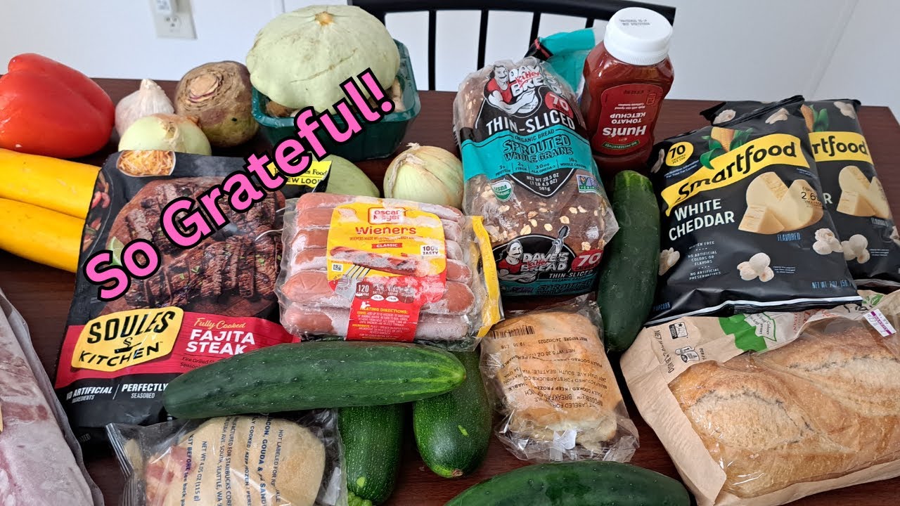 Here’s What I Got from the Food Bank – So Grateful  #foodbank