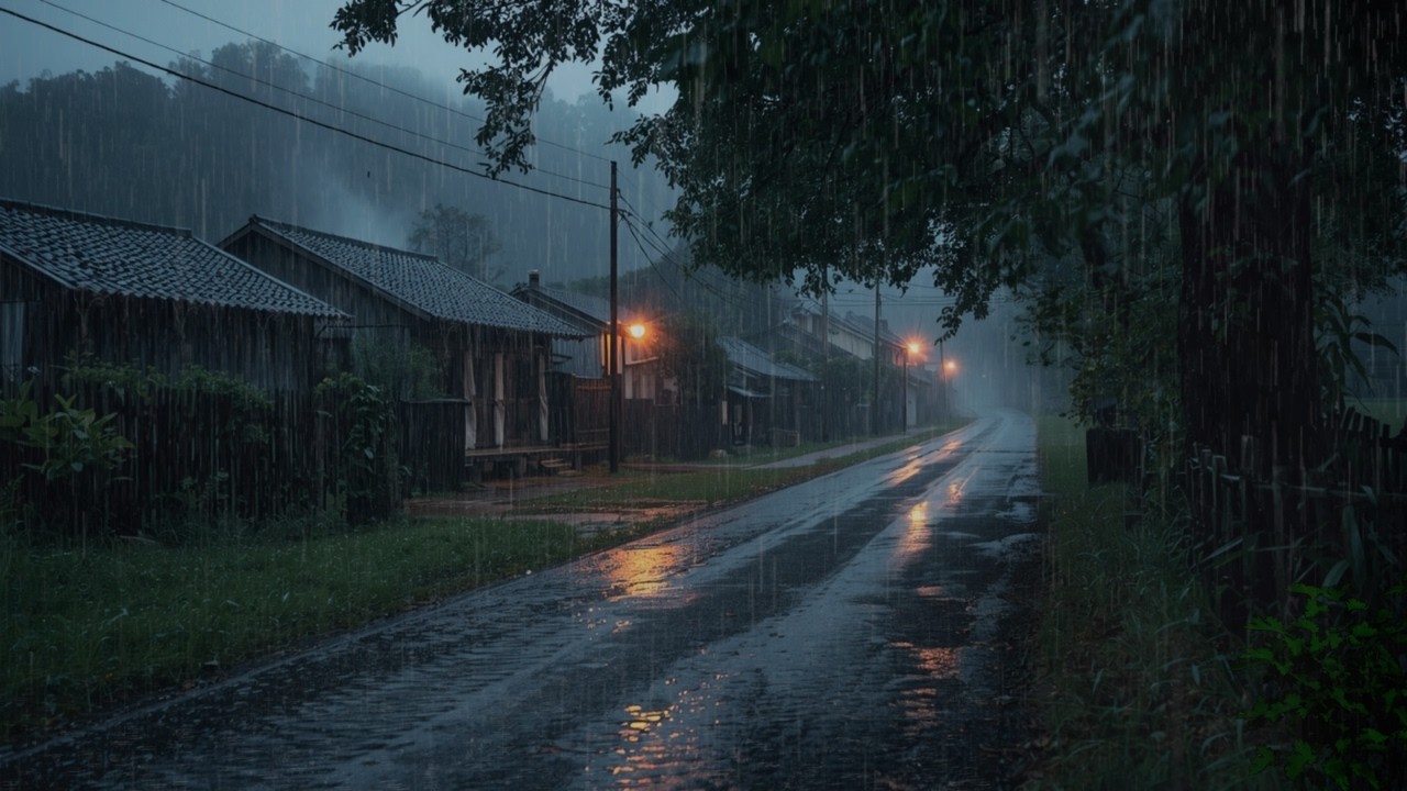 Sounds of Rain & Thunder for Deep Sleep – Relax Your Mind & Sleep Peacefully Tonight