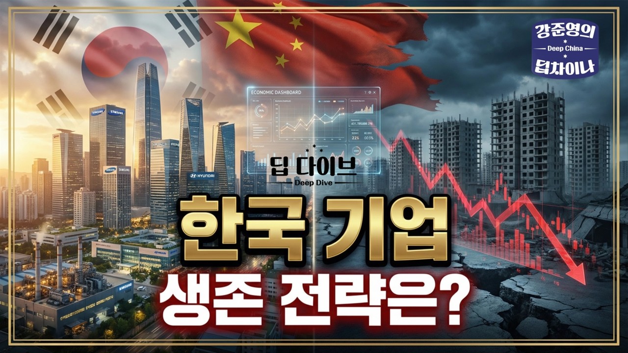 [딥 다이브] 중국 경제 위기 속 한국 기업, 생존의 진짜 전략은?