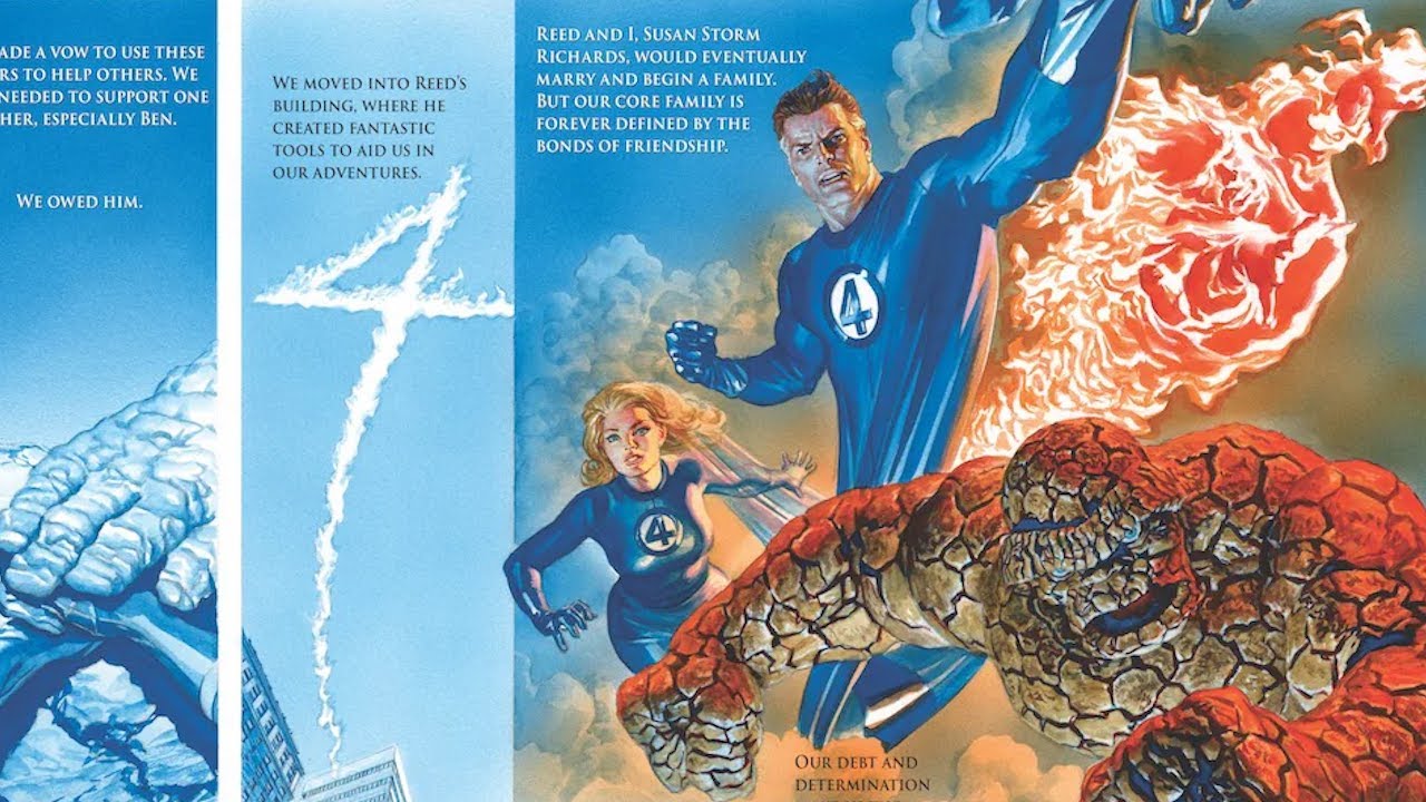 The story of Fantastic Four from Earth 616 (Main Universe)