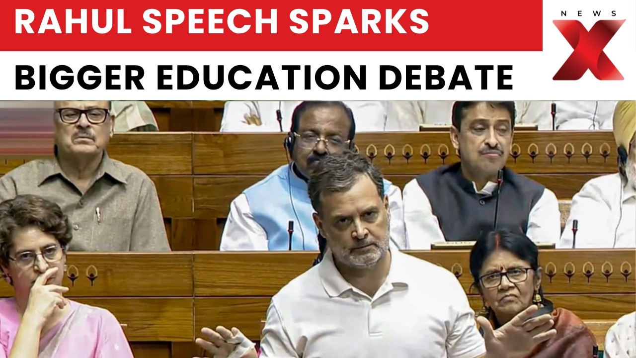 Rahul Gandhi's Parliament Speech Sparks Fresh Debate on Education Reforms and Paper Leak Crisis