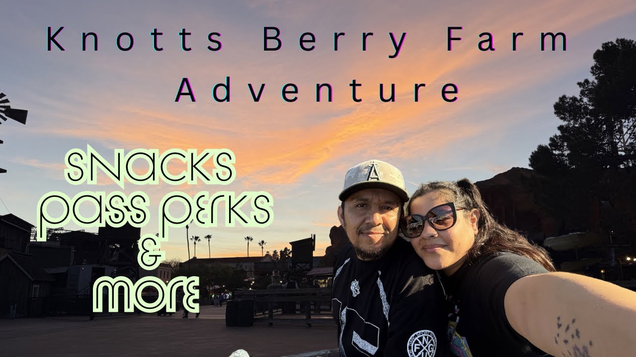 Knott’s Berry Farm Vlog 🎢 Food, Fun & Character Sightings!