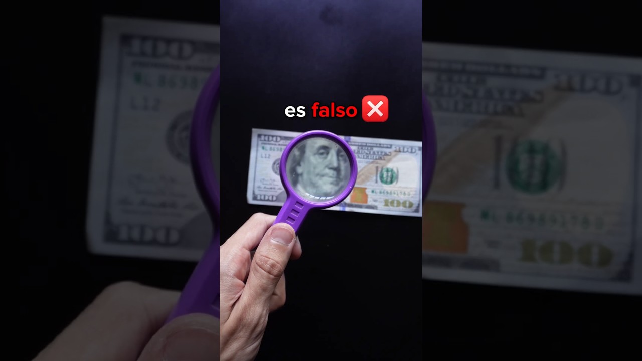 CÓMO DETECTAR UN DOLAR FALSO❌