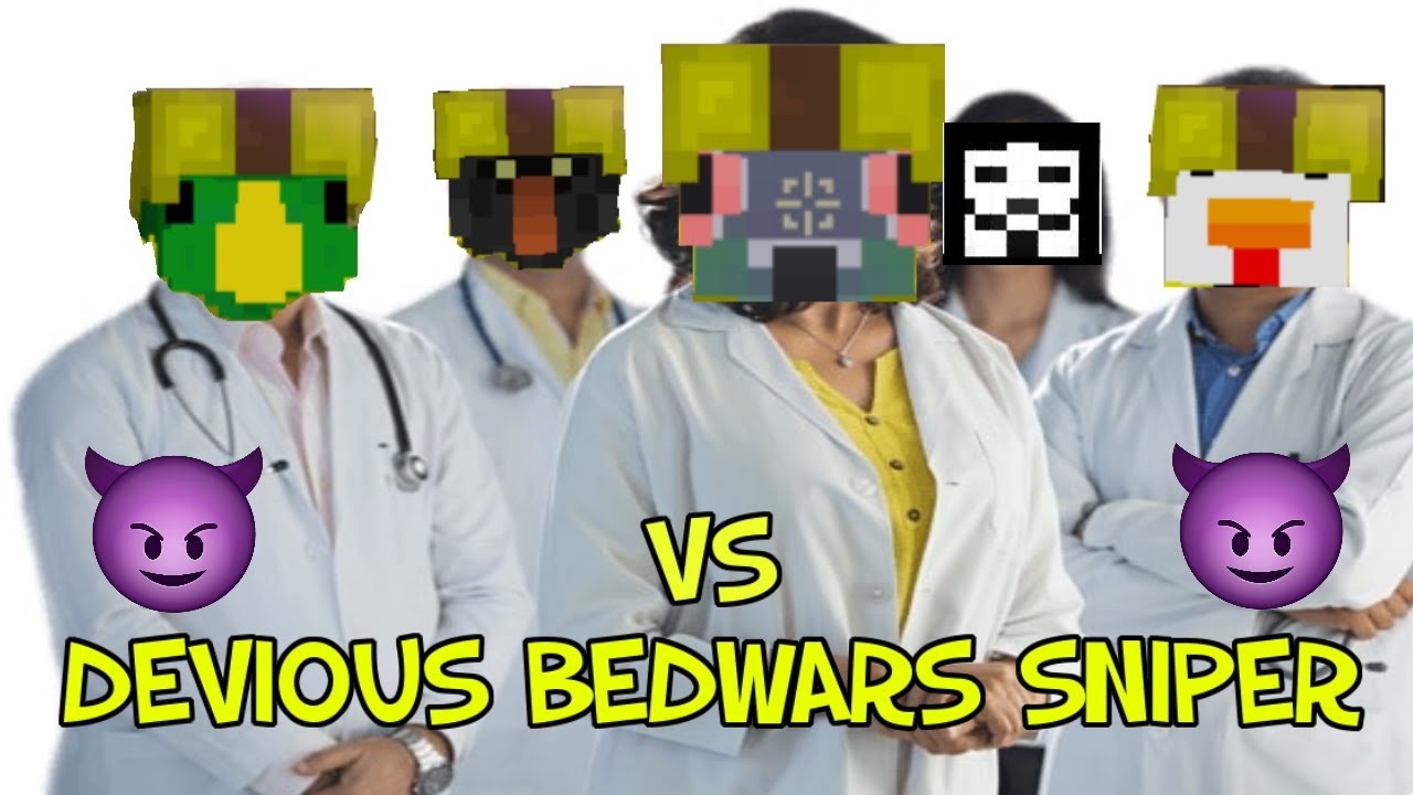 4 BIRDS VS BEDWARS SNIPER