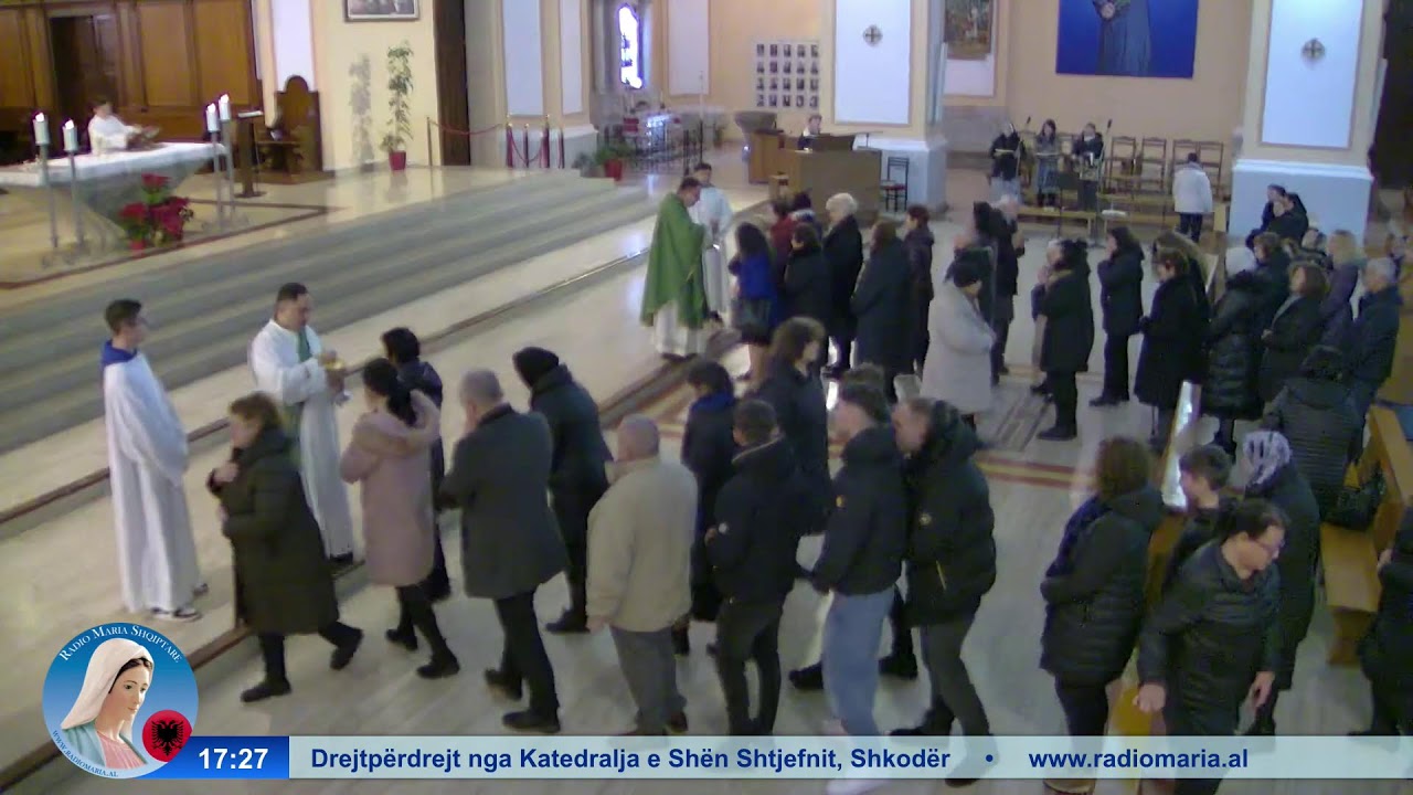 Mesha e shenjtë nga Katedralja e Shën Shtjefnit Shkodër