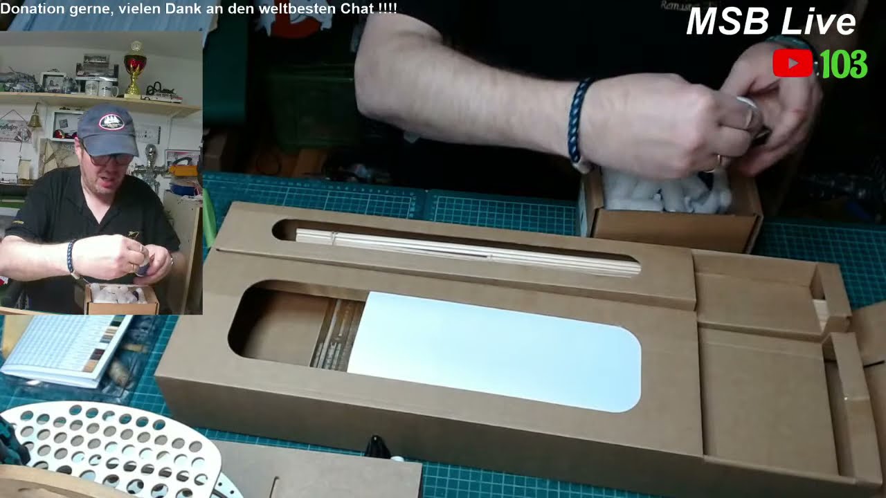 RMS Titanic von OcCre Unboxing (Liveschtream mit Mario)