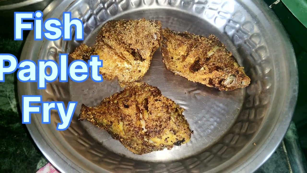 Crispy Fish Paplet Fry | Easy Seafood Recipe 