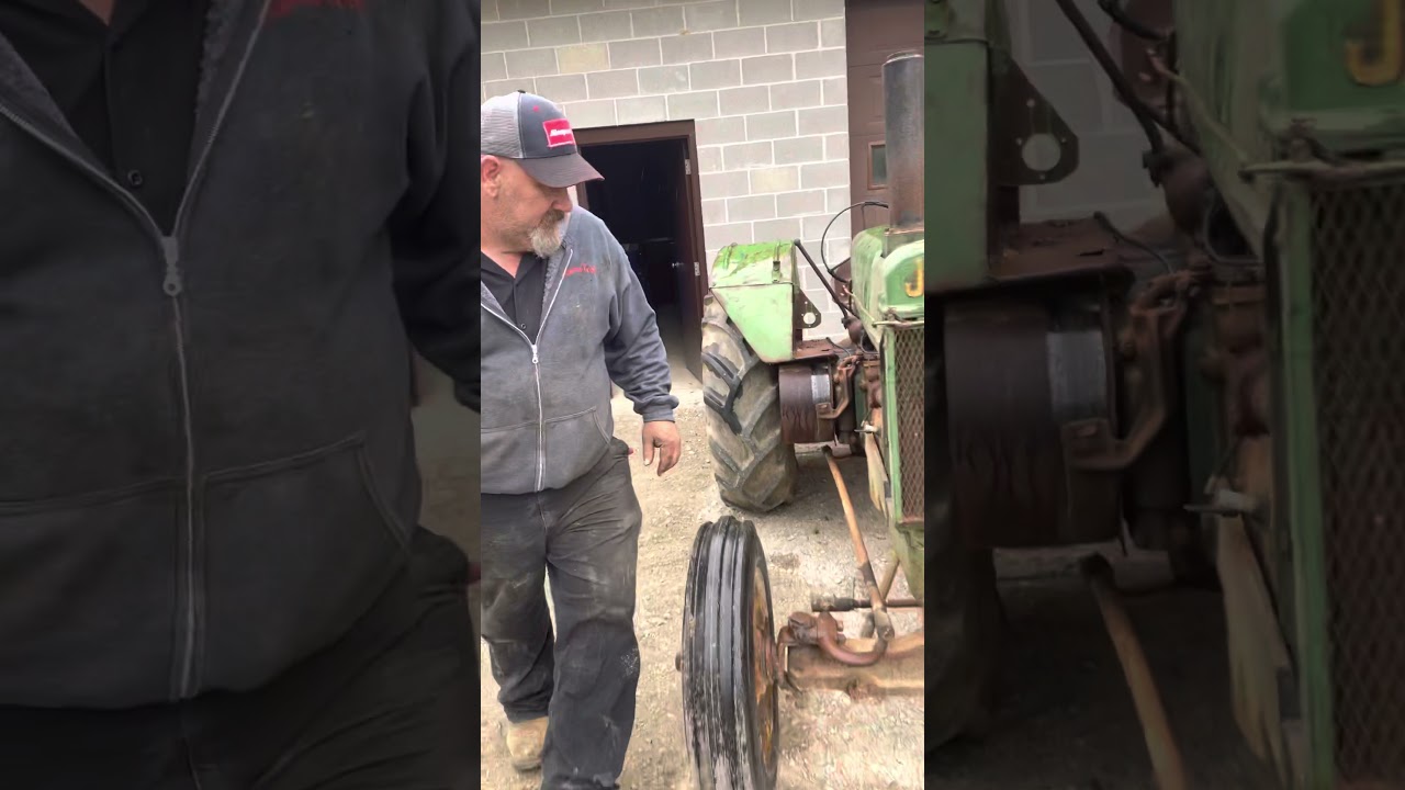 John Deere AR hand start