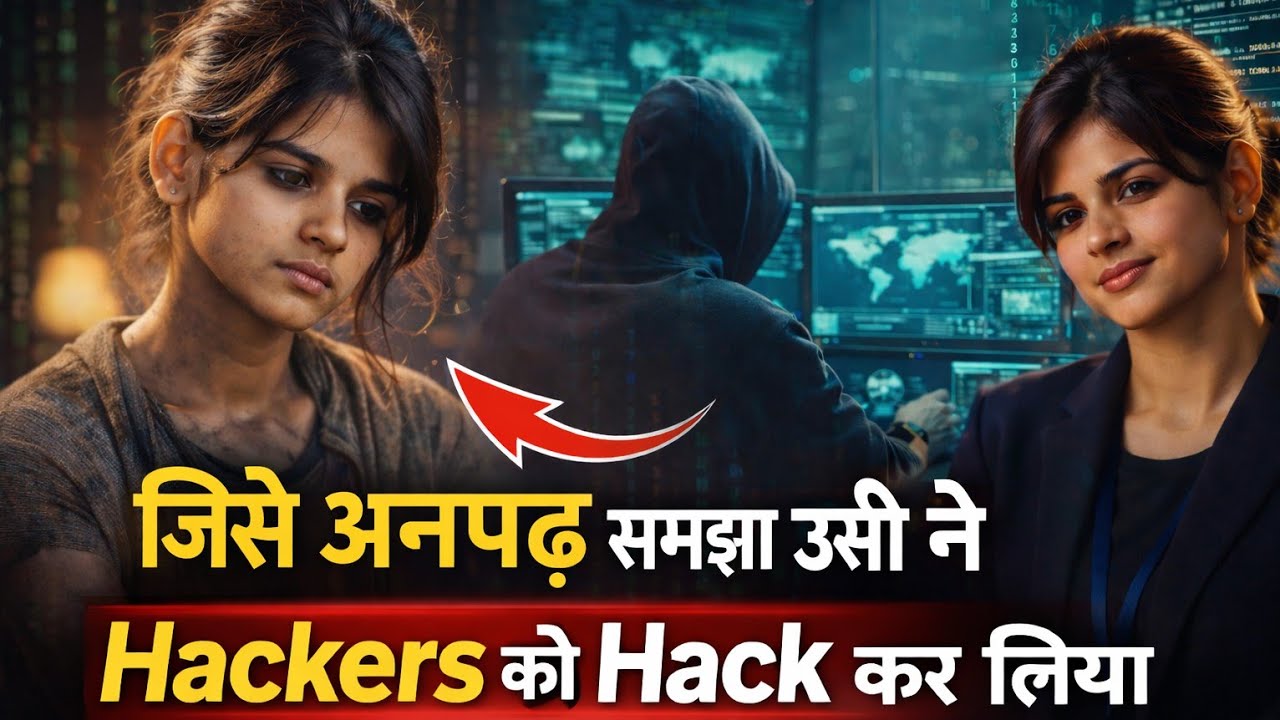 जिसे अनपढ़ कहा… उसी ने Hackers को Hack कर दिया 😱🔥