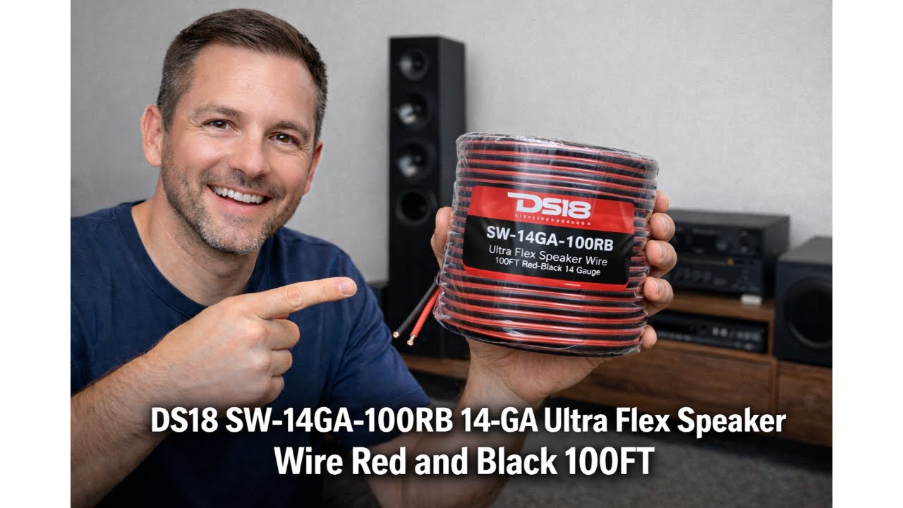 🔊 Обзор акустического кабеля DS18 SW-14GA-100RB 14-GA Ultra Flex длиной 100 футов – стоит ли его ...