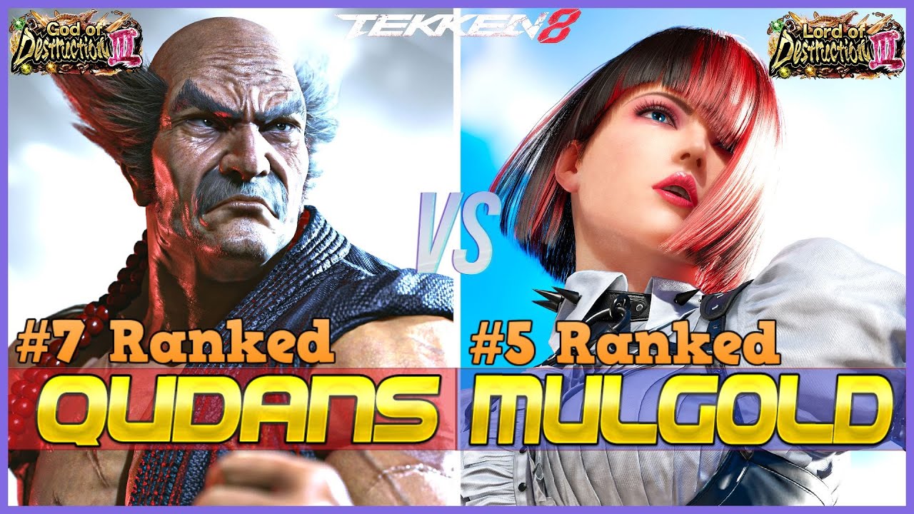 T8 ▰ QUDANS (#7 Ranked Heihachi) Vs MULGOLD (#5 Ranked Anna) ▰ Tekken 8 High Level Gameplay