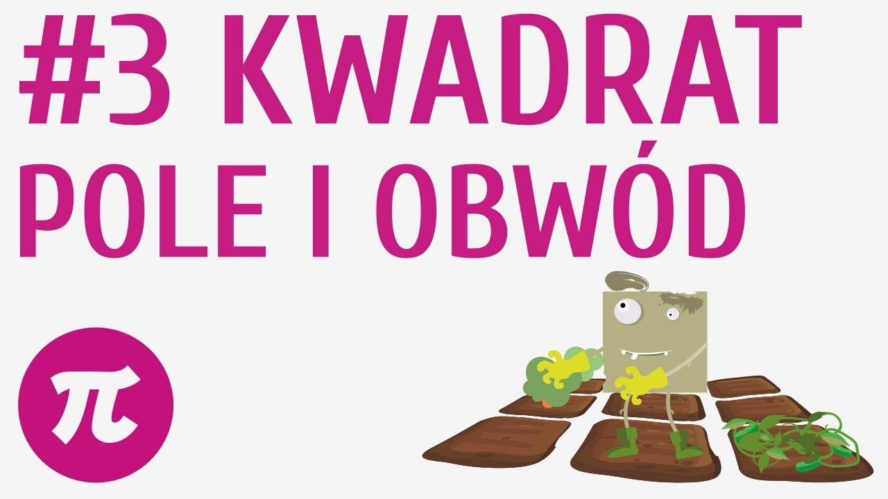 Kwadrat - pole i obwód #3 [ Prostokąty ]
