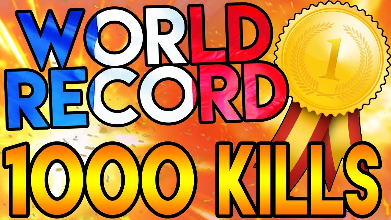BO4 : WORLDS MOST KILL IN CALL OF DUTY ! 1000 KILLS IN ONE GAME ! (322658 XP EARNED)
