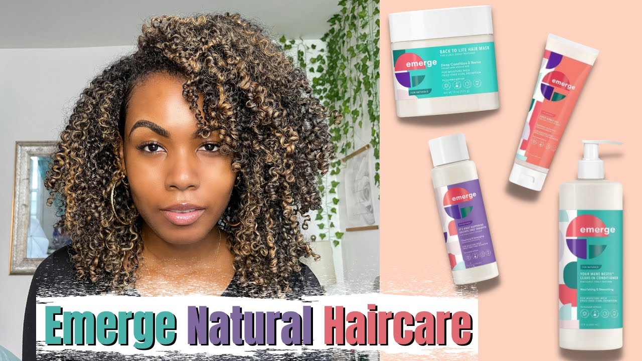 EMERGE Hair Care for Naturals Only $7 | First Impressions