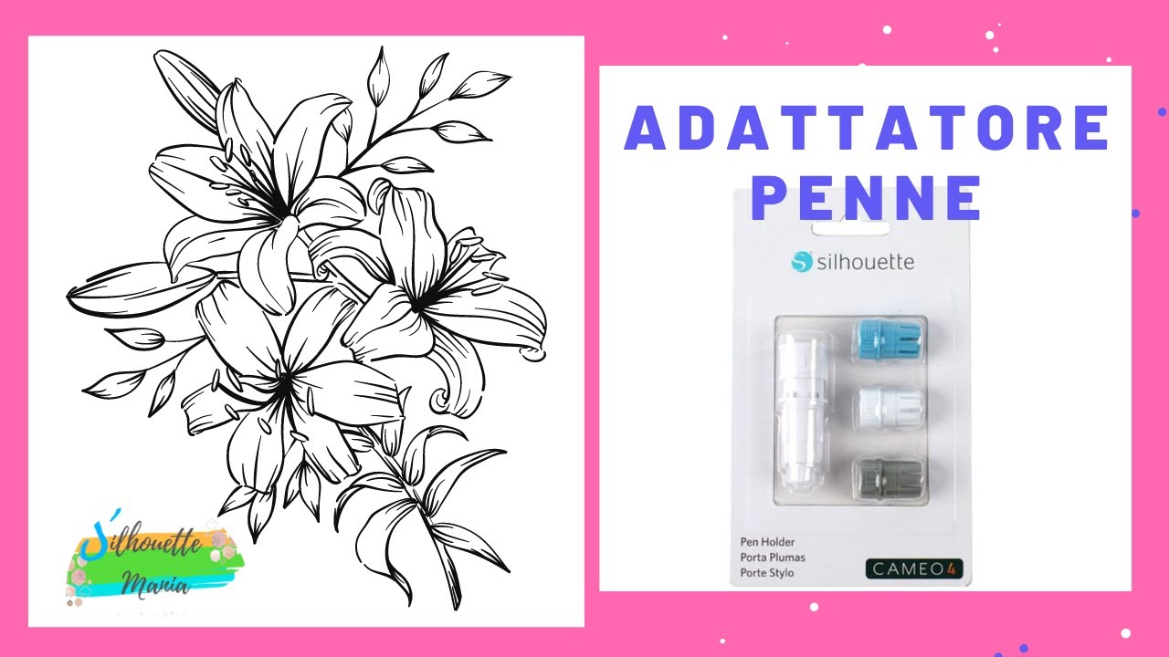 SCRIVERE CON CAMEO 4 (pen holder)