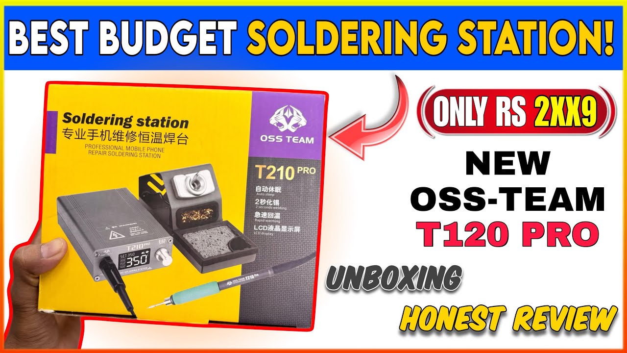 NEW OSS-TEAM T210PRO UNBOXING  & REVIEW  @FD Mobile