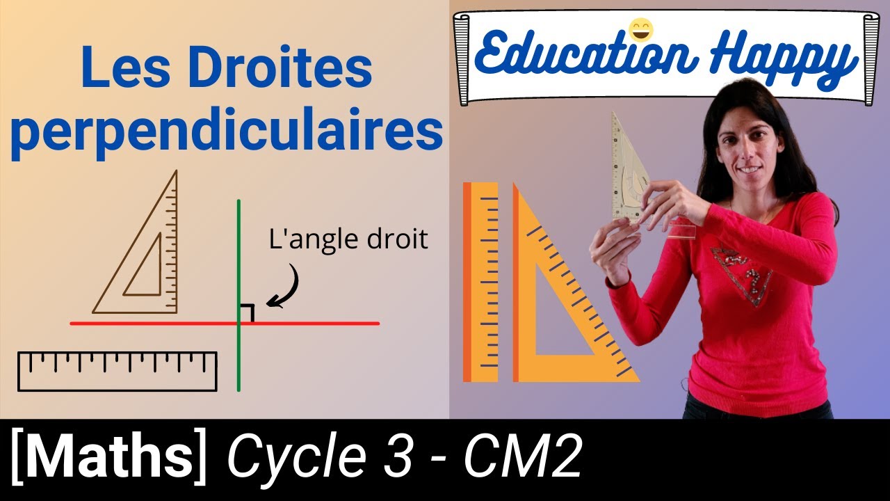 Comment tracer des droites perpendiculaires