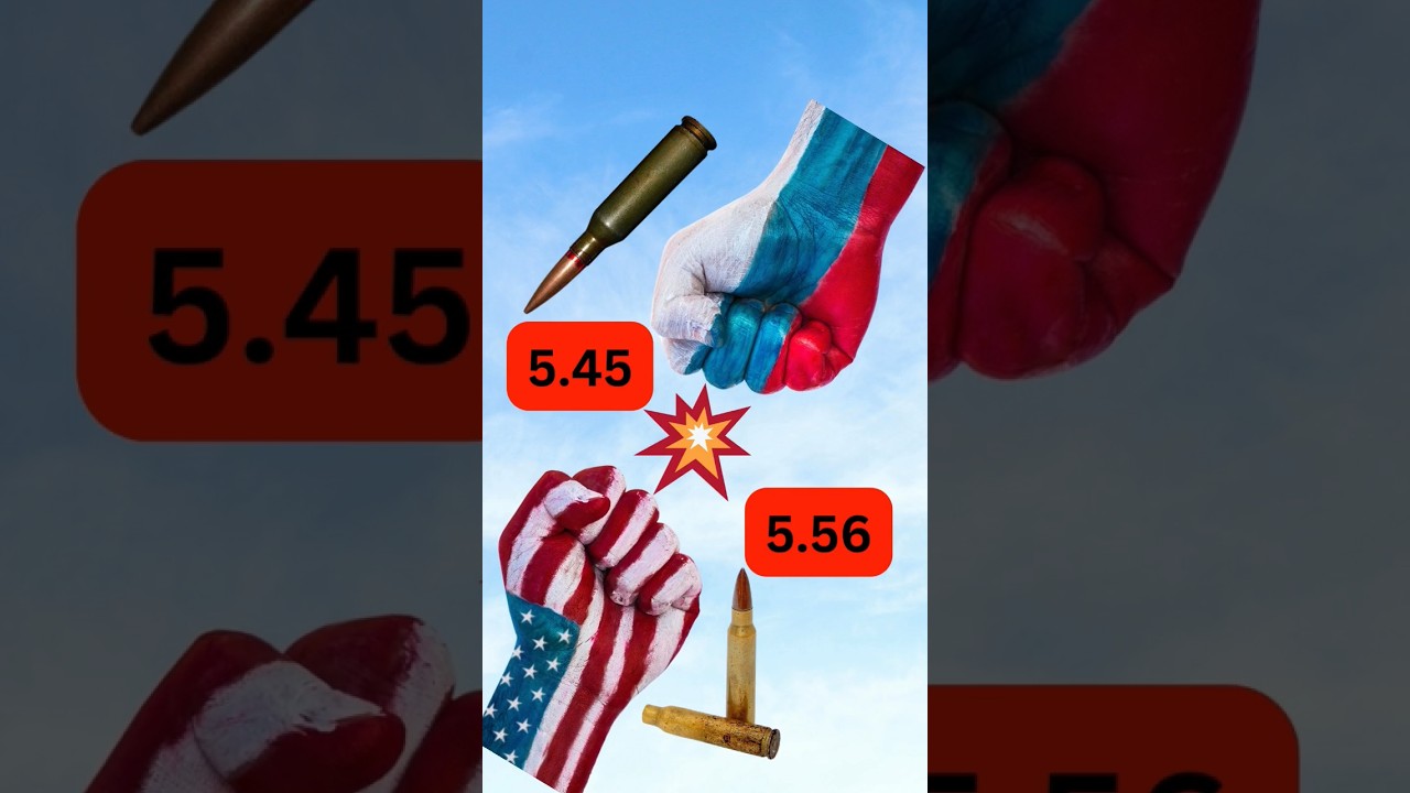 5,56 НАТО против 5,45 Россия: какой патрон победит? #оружие #война #армия