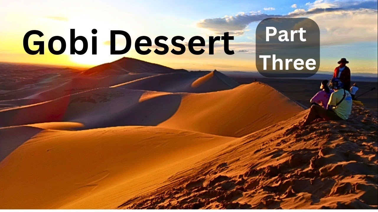 The Gobi dessert. Mongolia July 2024. Part 3/6 Khongoryn Els, Khongor sand dunes.