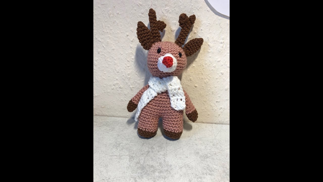 Tuto renne au crochet