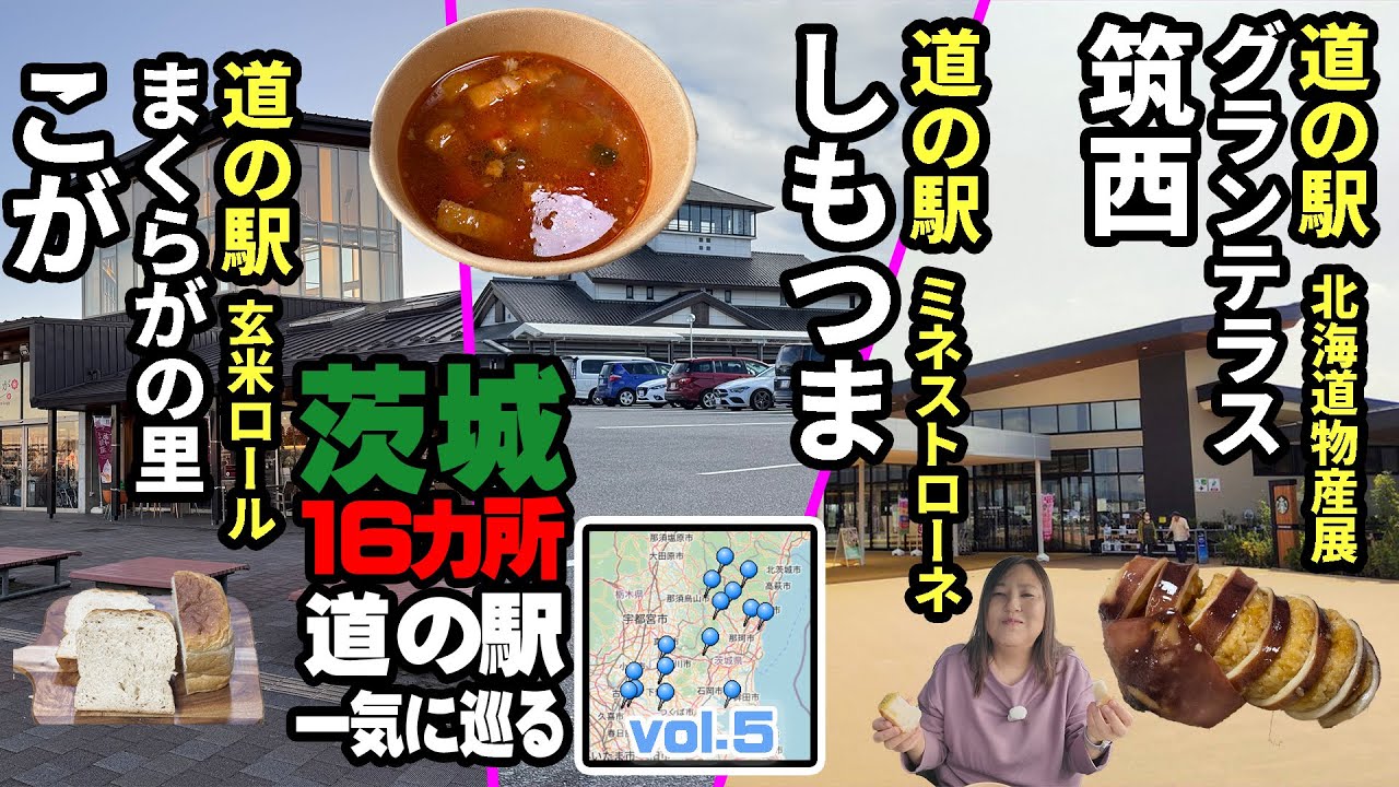 【茨城道の駅制覇】アラフィフ夫婦とわんずで3泊4日車中泊旅！～筑西・下妻・古河でワクワクが止まらない！【ヴォクシー旅】