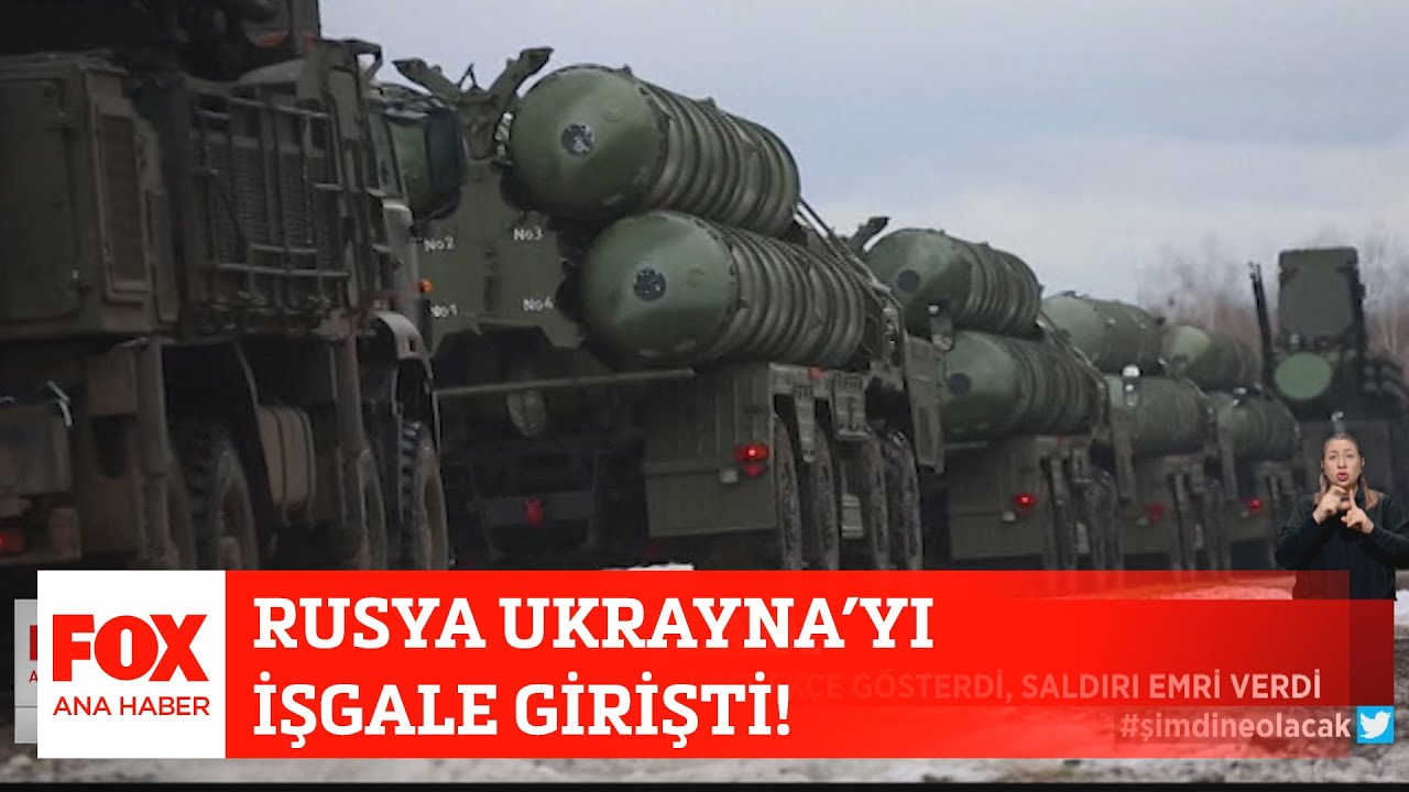 Rusya Ukrayna’yı işgale girişti! 24 Şubat 2022 Selçuk Tepeli ile FOX Ana Haber