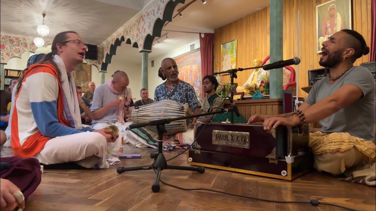 Almvik Gård Kirtan Festival 2023 - singing by Vishwambar Sheth - (06 Aug 2023)