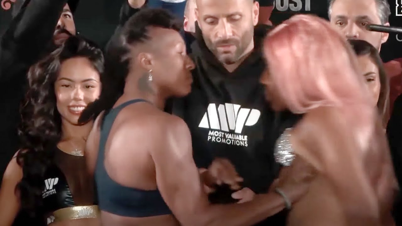 Shadasia Green PUSHES Franchon Crews Dezurn in HEATED FACE OFF