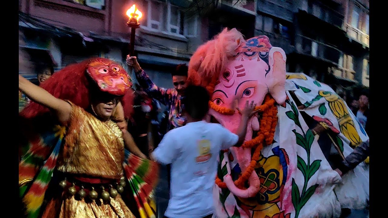 Lakhe - Pulukishi | Fight - Discussion ! Indra Jatra  I Last Day of Indra Jatra