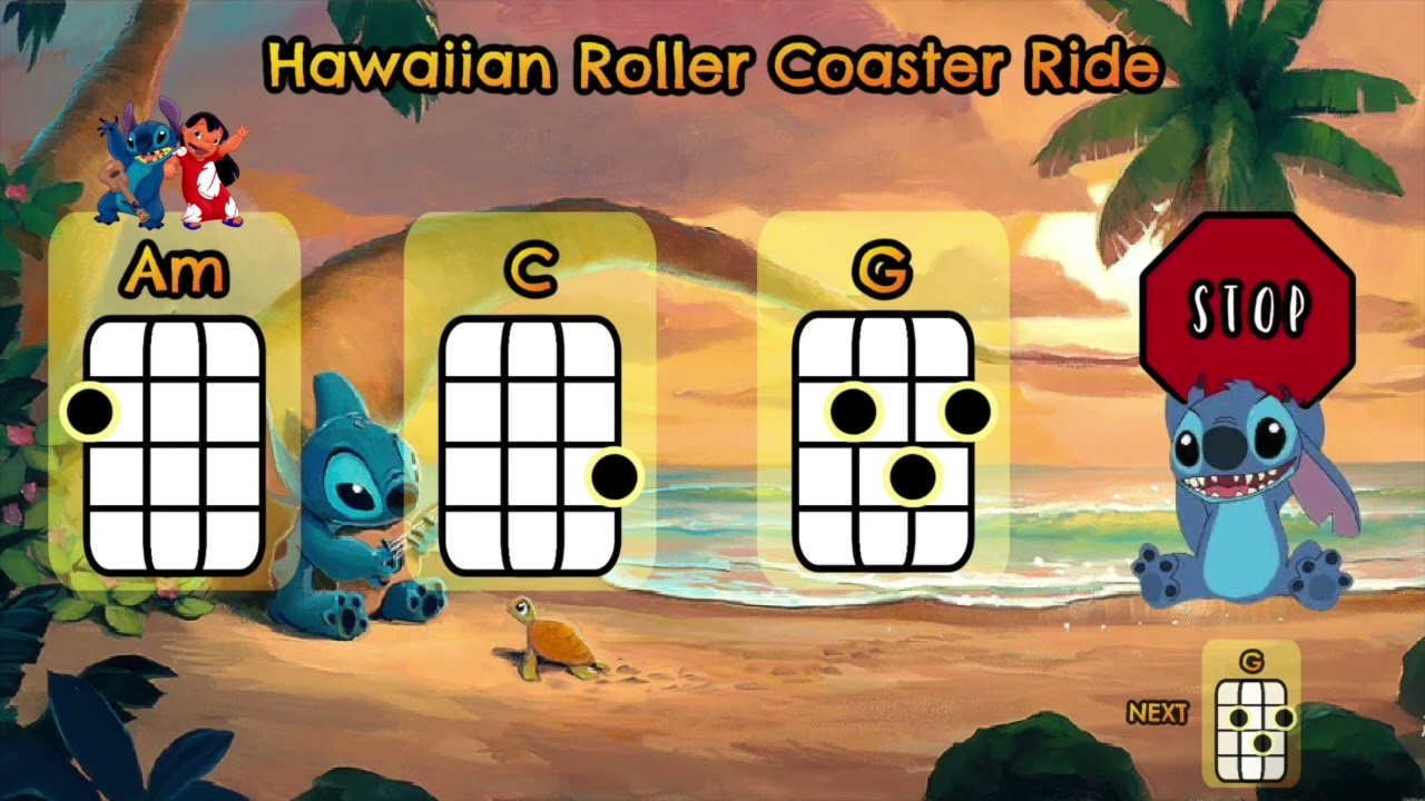 Hawaiian Roller Coaster Ride - Ukulele