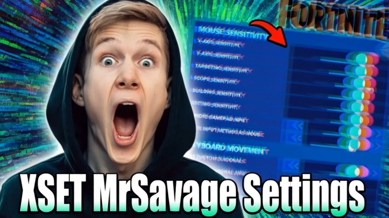 MrSavage Fortnite Settings 2026 Revealed &ndash; Copy These Pro Settings Now