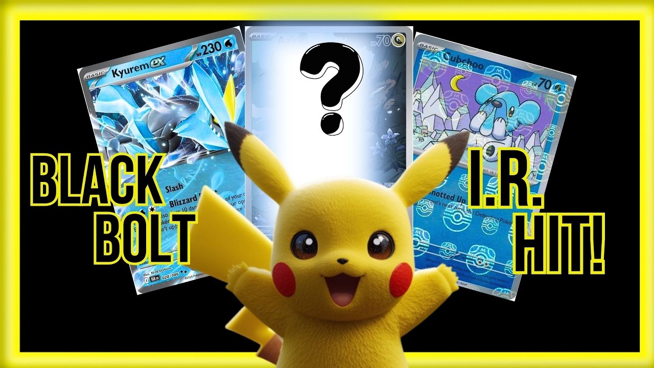 ILLUSTRATION RARE Pull from BLACK BOLT Booster Bundle! ⚡️💥