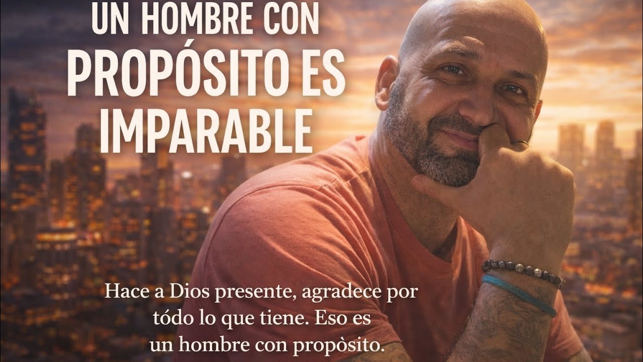 Un hombre con propósito es imparable | Cómo construir una vida con propósito.