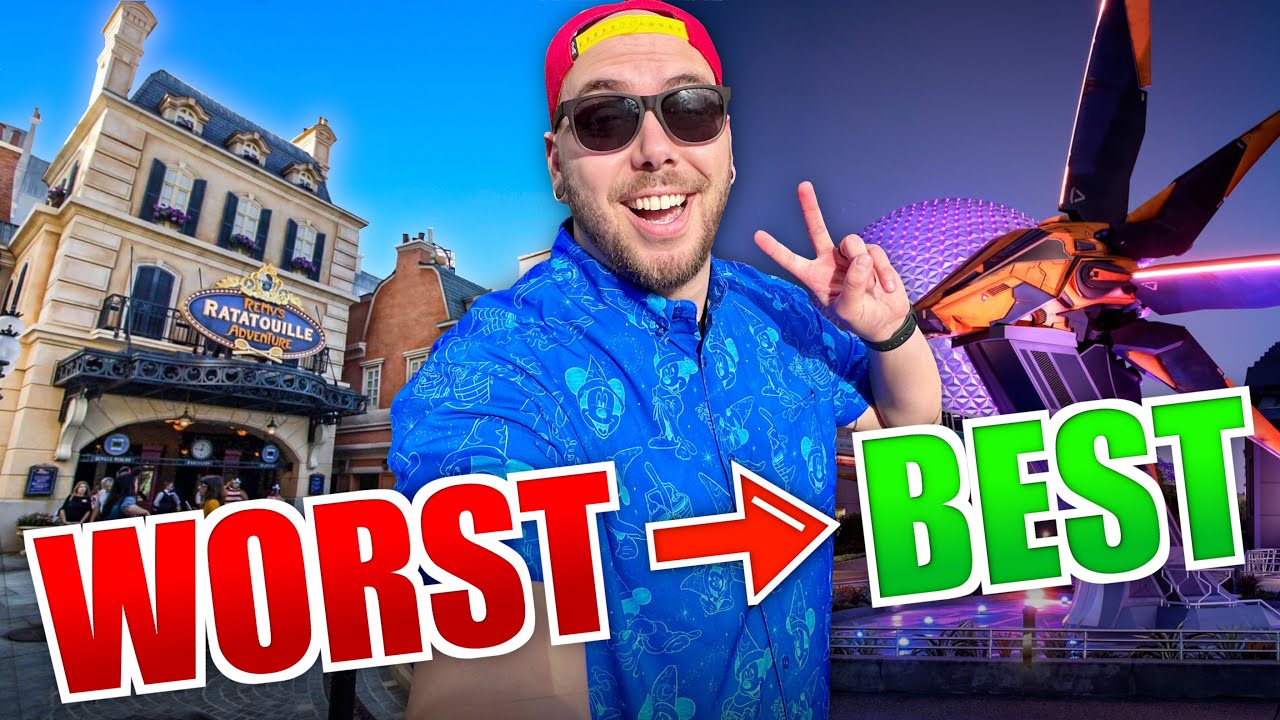 ЧЕСТНЫЙ рейтинг аттракционов EPCOT | От худшего к лучшему 💀