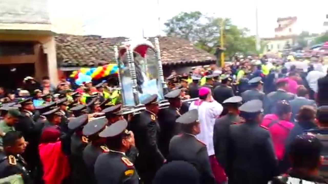 Llegada de la Virgen de El Cisne a Loja