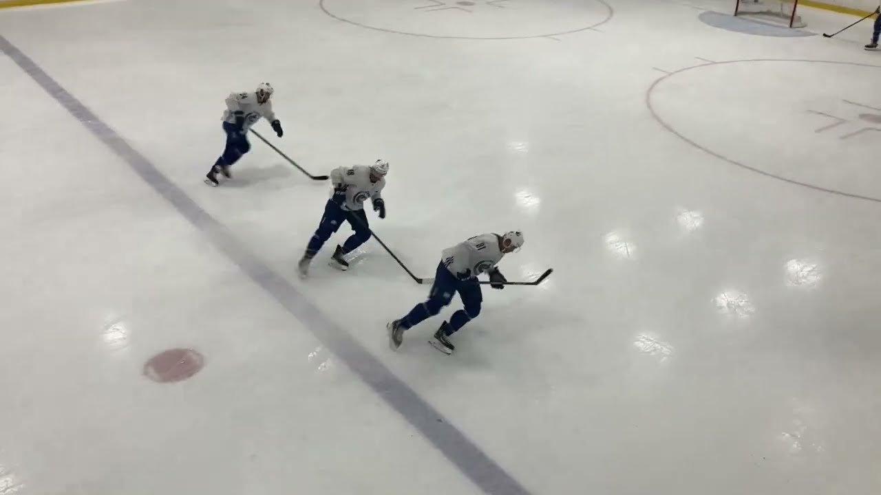 Canucks bag skate, end of practice, 9-27