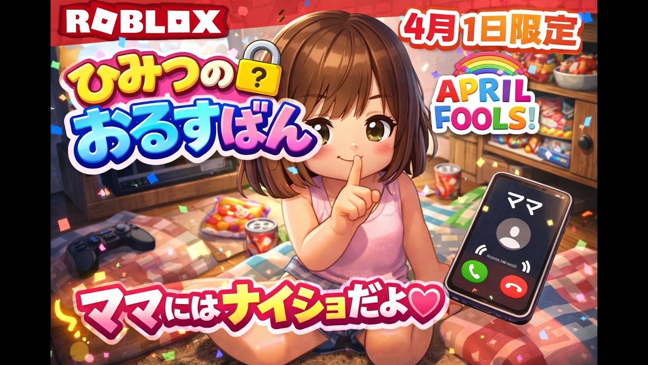 今回はひみつのおるすばんかくれんぼモードをやるよ！
