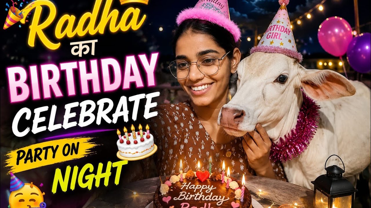 OMG!! Baked a B-Day cake for Radha 🎉surprise ☺//daily vlogs